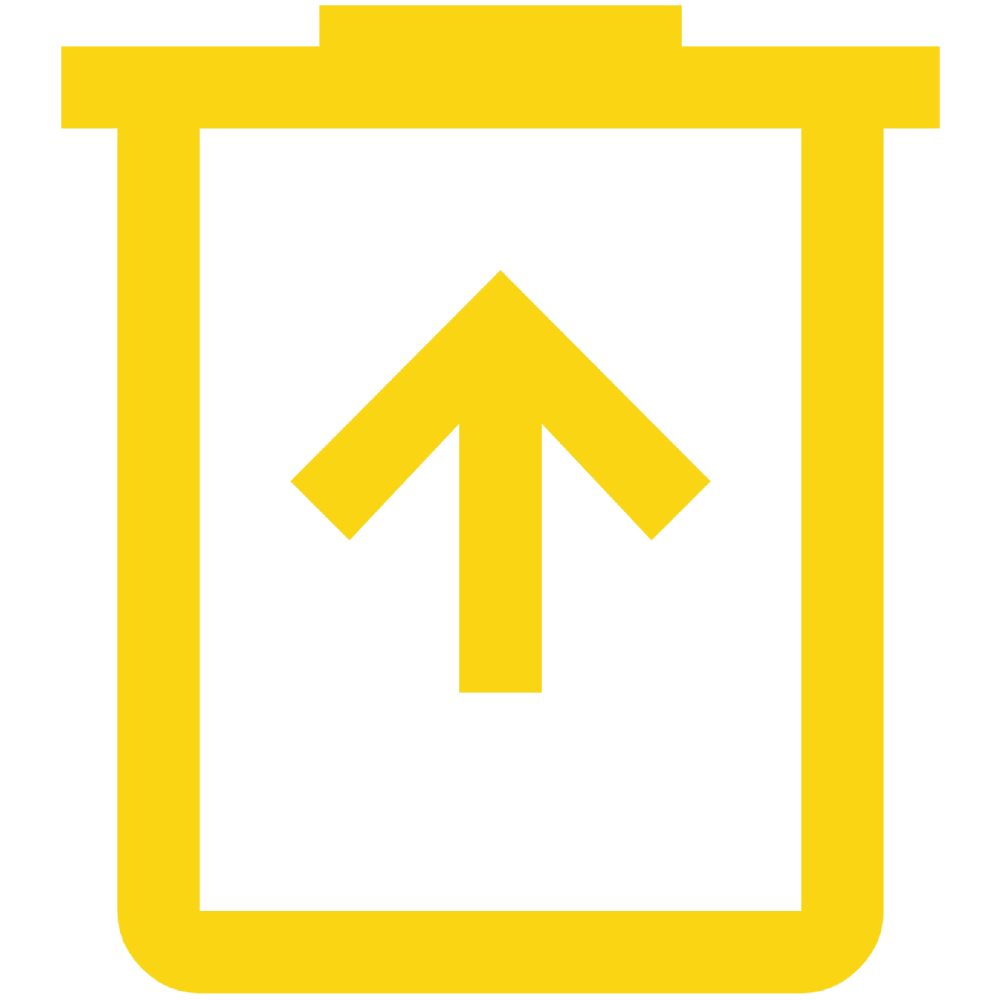 Upsert Trash Bin Logo